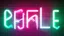 Placeholder: spell in neon lights