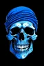 Placeholder: skull with blue bandana