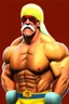 Placeholder: Hulk Hogan Professional wrestler catoon 2d