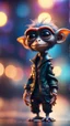 Placeholder: twisted rock star alien gremlin crow monkey rapper pimp actress in heaven,bokeh like f/0.8, tilt-shift lens 8k, high detail, smooth render, down-light, unreal engine, prize winning