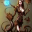 Placeholder: steampunk dragon pinup woman art