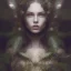 Placeholder: Portrait of beautiful girl, plant, metal, feathers, Dryad, fae, sidhe, ominous, nature, plants, wildflower, facepaint, dnd character portrait, intricate, oil on canvas, masterpiece, expert, insanely detailed, 4k resolution, retroanime style, cute big circular reflective eyes, cinematic smooth, intricate detail , soft smooth lighting, soft pastel colors, painted Renaissance style,bokeh, 800mm lens