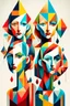 Placeholder: geometric people abstract