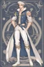 Placeholder: a fantasy sailor, male