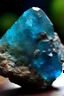 Placeholder: blue Achroite Crystal big close up stone