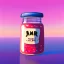 Placeholder: pixar style, realistic painting of a jar full of jam, volumetric pink sky environment and background, volumetric lighting, dramatic lighting, detailed digital painting, extreme dense and fine, anime, ornate, colour-washed colors, elegant, small minutiae, tiny features, particulars, centered, smooth, sharp focus, renderman gofur render, 8k, uhd, detailed eyes, realistic shaded volumetric lighting, caustics, backlight