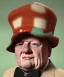 Placeholder: blonde portrait colourful churchill