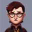 Placeholder: wayne knight, ed sheeran with dark brown hair, round head, lego, steampunk