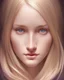 Placeholder: beautiful feminine face! portrait of young woman blessed by god with ever - increasing physical and mental perfection, blonde hair, symmetrical! intricate, elegant, highly detailed, vision of holy perfection!! smile, digital painting, artstation, concept art, smooth, sharp focus, illustration, art by artgerm and greg rutkowski and alphonse mucha