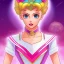 Placeholder: sailor moon con pelo largo i rubio