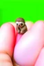 Placeholder: tiny sloth climbing a finger