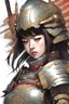 Placeholder: Japanese girl in armor