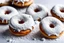 Placeholder: mini donuts completely covered in powdered sugar