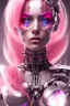 Placeholder: cyborg, pink hair, sexy, perfekt, real, dream