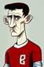 Placeholder: Anthony Gordon English football player ,cartoon 2d