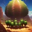 Placeholder: anime real life like cactus in the desert in arizona, grand canyon,anime, large hands wrapped around cactus