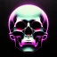 Placeholder: cyberpunk style ink ball skull picture in detailed frame, big black eyes, unreal engine 5, 8k resolution, photorealistic, ultra detailed, frame extreme sharp, accurate