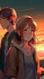 Placeholder: sunset, lofi colors, lofi vibes, cool colors 2 girl