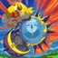 Placeholder: 90’s sun and moon