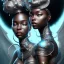 Placeholder: sango fantasy, fantasy magic, intricate, sharp focus, illustration, highly detailed, digital painting, concept art, matte, masterpiece head sexy view black African beauty black afro hair space lady silver lizard skin African princess