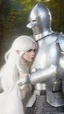 Placeholder: elf with the knight realistic