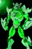 Placeholder: alien From Ben 10 cartoon. Lion. Advanced metal. Magnetic force. Magic power. And his turtle shield