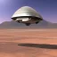 Placeholder: Spaceship landing at spaceport