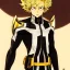 Placeholder: Detailed anime portrait of tangsan from my hero academia, gold hair and golden eyes, black suit, intricate details, full body portrait, keep head in frame, slight smile, black Japanese motif, concept art, highly detailed, digital painting, concept art, sharp focus, illustration, art by Yoji Shinkawa, WLOP and greg rutkowski and alphonse mucha and artgerm and yanjun Chen and Junji ito and Makoto Shinkai, HDR, octane render