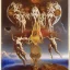 Placeholder: Ascencion of jresus among clouds with disciples on earth Salvador dali styles