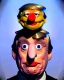 Placeholder: Portrait, Donald trump muppet, unreal engine 5, god lights, Sesame Street style, retro style, ray tracing, RTX, lumen lighting, ultra detail, volumetric lighting, 3d.