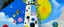 Placeholder: A white observatory with a telescope in the sky painted by Wassily Kandinsky