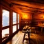 Placeholder: Mountain hut interior, five poeple eating, Austrian aesthetic, oil lamp, wooden floor, night time, 8k, HD, cinematography, photorealistic, Cinematic, Color Grading, Ultra-Wide Angle, Depth of Field, hyper-detailed, beautifully color-coded, insane details, intricate details, beautifully color graded, Cinematic, Color Grading, Editorial Photography, Depth of Field, DOF, White Balance, 32k, Super-Resolution, Megapixel, ProPhoto RGB, VR