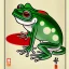 Placeholder: Ukiyo-e frog