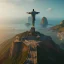 Placeholder: Christ the Redeemer, beautiful, landscape,sunset, unreal engine 5, cinematic lighting, photorealistic, realistic, hyper detailed, 8k, octane render, cinema 4d