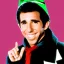 Placeholder: Arthur fonzarelli, elf hat, fonz, older, fonzie