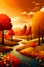 Placeholder: create animated autumn landscape