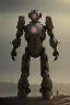 Placeholder: armor robot ai soldier mech dystopian