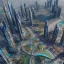 Placeholder: city of Dubai carved out of vibrant gems, gnarled trees, and jewels, volumetric lighting, unreal engine, 8k resolution, high-quality, fine-detail, intricate, digital art, detailed matte, 3D octane render