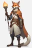 Placeholder: fox humanoid cleric dnd