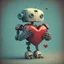 Placeholder: robot wants a heart