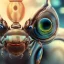 Placeholder: depth of field, cyborg bee, macro lens, hyperphoorealstic, ultra detail, elegant