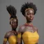 Placeholder: kente african bride model, cinema 4d, octane render, high detail