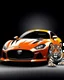 Placeholder: Combination of tiger and sports car