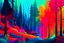 Placeholder: bosque colorido