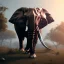 Placeholder: elephant, steampunk, unreal 5, octane render, cinema4d, dynamic lighting, dramatic lighting, 4k, redshift render, highly detailed, hyper realistic