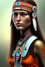 Placeholder: Native American girl