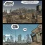 Placeholder: post apocalyptic city, comic