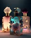 Placeholder: aesthetic perfumes bottles new