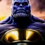 Placeholder: Ultra detailed fullbody Portrait in oil on canvas of Thanos fusion Darkseid with Helmet and Armor,intense stare,extremely detailed digital painting, extremely detailed face,crystal clear Big eyes, mystical colors ,perfectly centered image, perfect composition, rim light, beautiful lighting,masterpiece,8k, stunning scene, raytracing, anatomically correct, in the style of robert e howard and Ken Kelley and Ohrai Noriyoshi and Simon Bisley and tomzj1