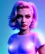 Placeholder: Artist, young madonna, android woman, sweet, blonde, white skin, long eyeliner, glossy lips, contour make-up, color leds lights, cables, short hair, circuits, cyberpunk, latex coat, cyber punk, neon, portrait, studio photo, unreal engine 5, soft color, 16 bit, god lights, ray tracing, RTX, lumen lighting, ultra deatail, volumetric lighting, 3d, finely drawn, hd.